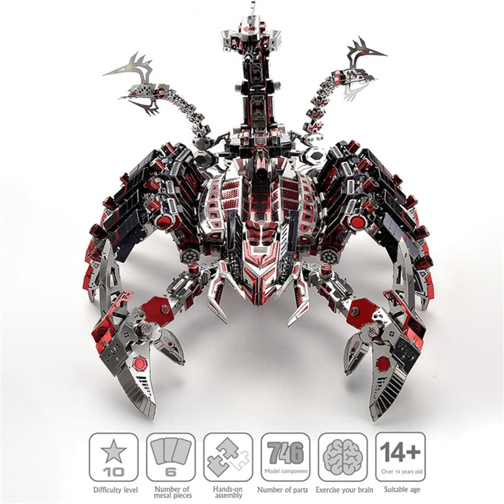 Puzzle 3d scorpion