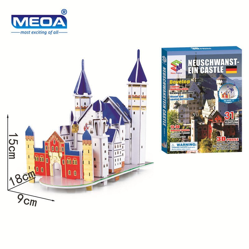 Puzzle 3d architecture