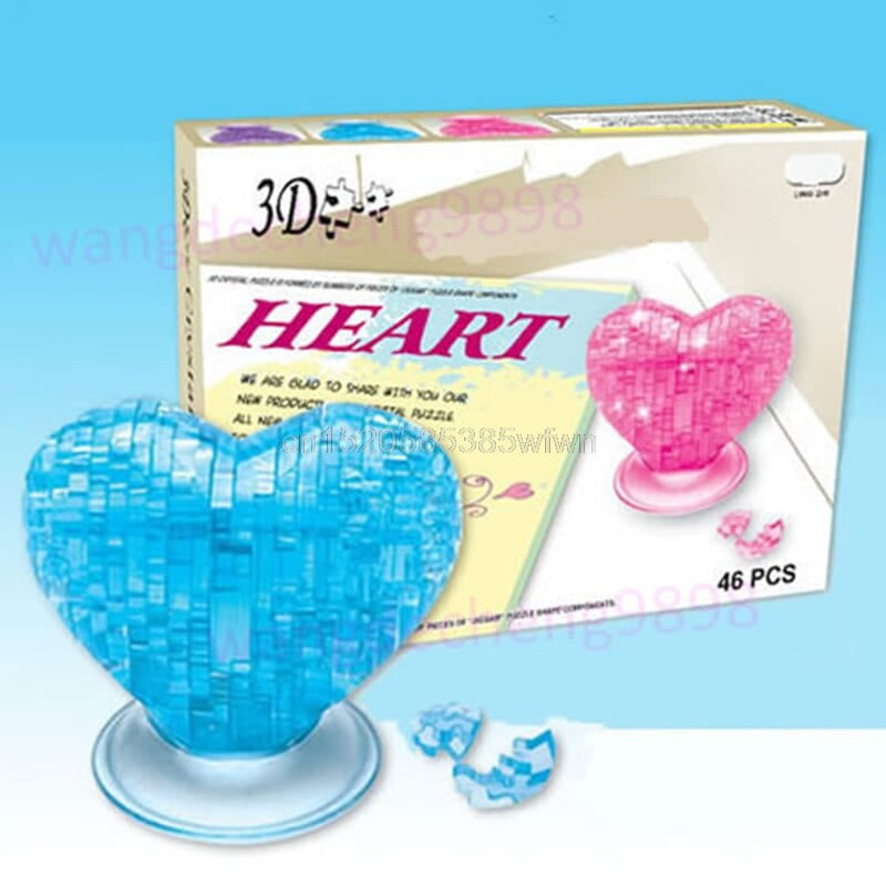 Puzzle 3d coeur