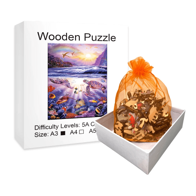 Puzzle adulte tortue