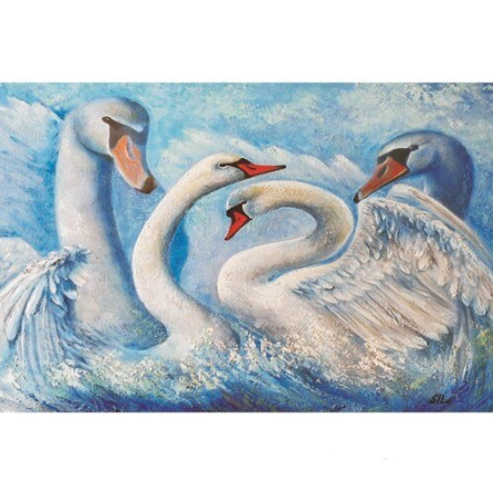 Puzzle cygne