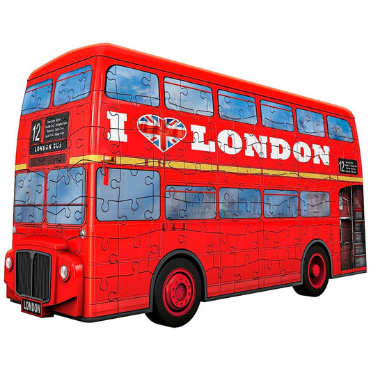 Puzzle 3d bus londonien