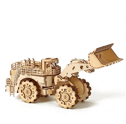 3d puzzle bulldozer