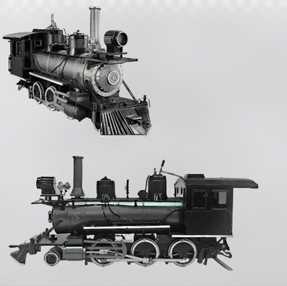 Puzzle 3d locomotive