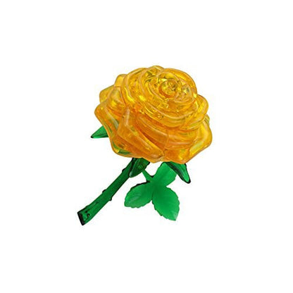 Puzzle 3d crystal rose