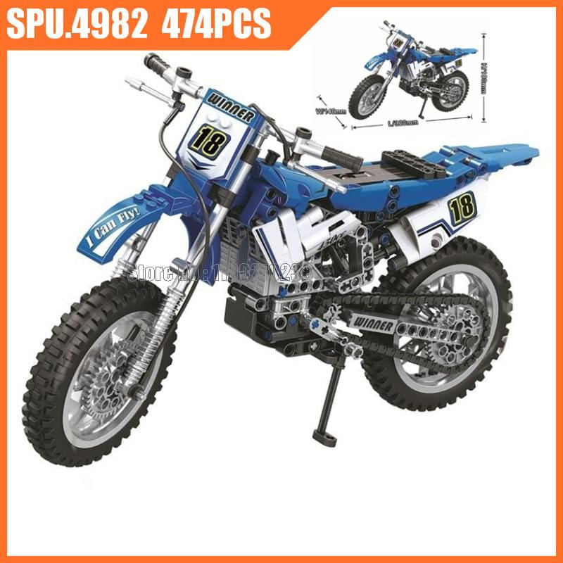 Puzzle 3d moto cross