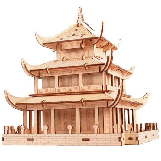 3d puzzle temple chinois