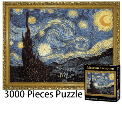 Puzzle 3000 pièces nuit étoilée