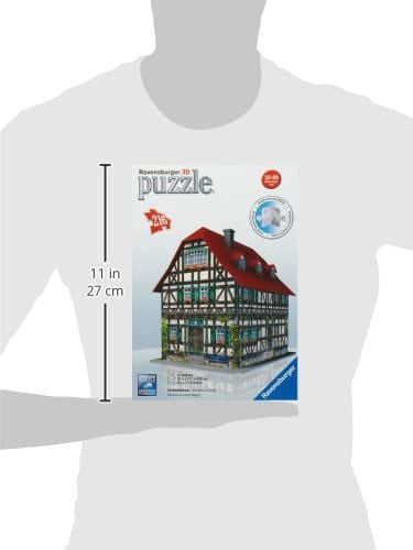 Puzzle 3d maison alsacienne