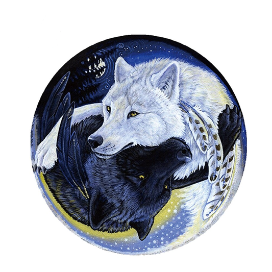 Puzzle loup 100 pièces