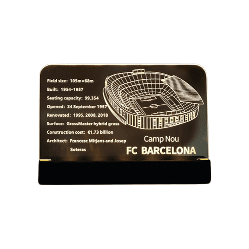 Puzzle 3d camp nou led