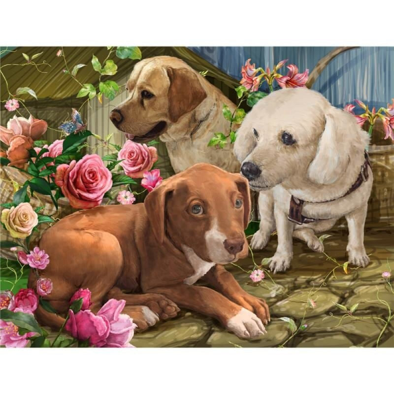 Puzzle 3 chiens