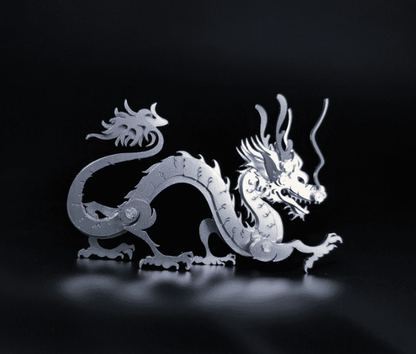 Puzzle 3d metal dragon