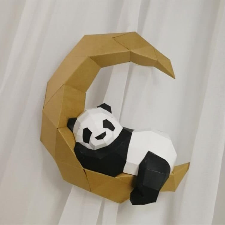 Puzzle 3d panda