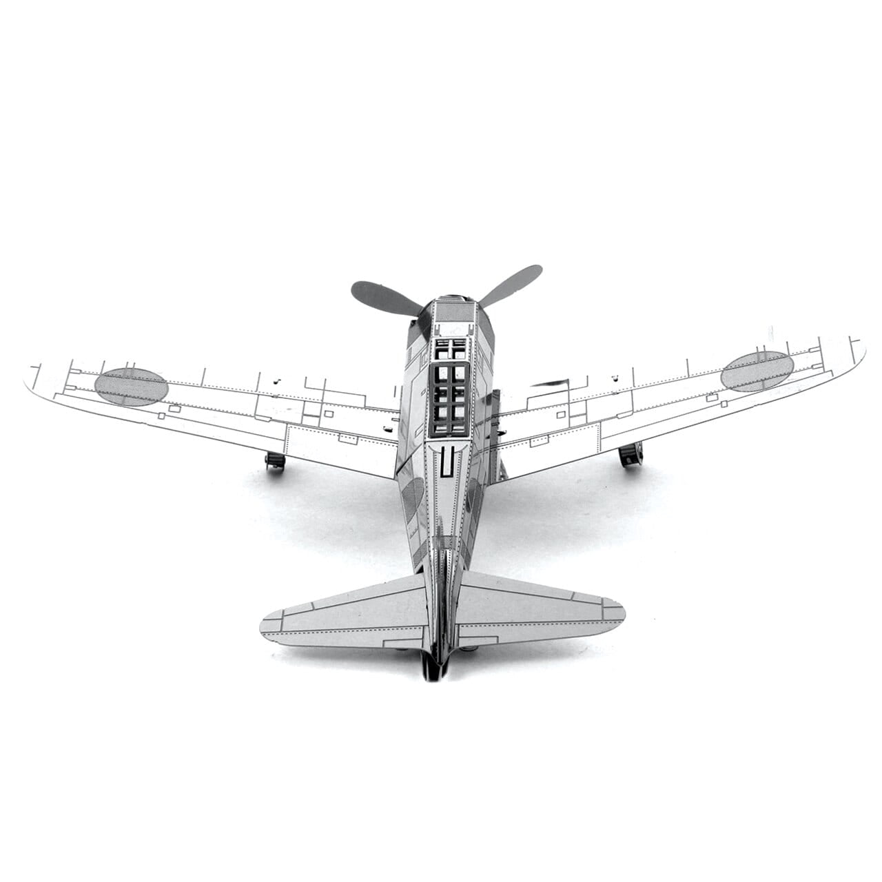 Puzzle 3d metal avion