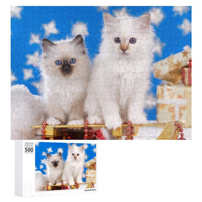 Puzzle 500 pieces chaton