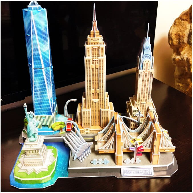 Puzzle 3d tour shanghai