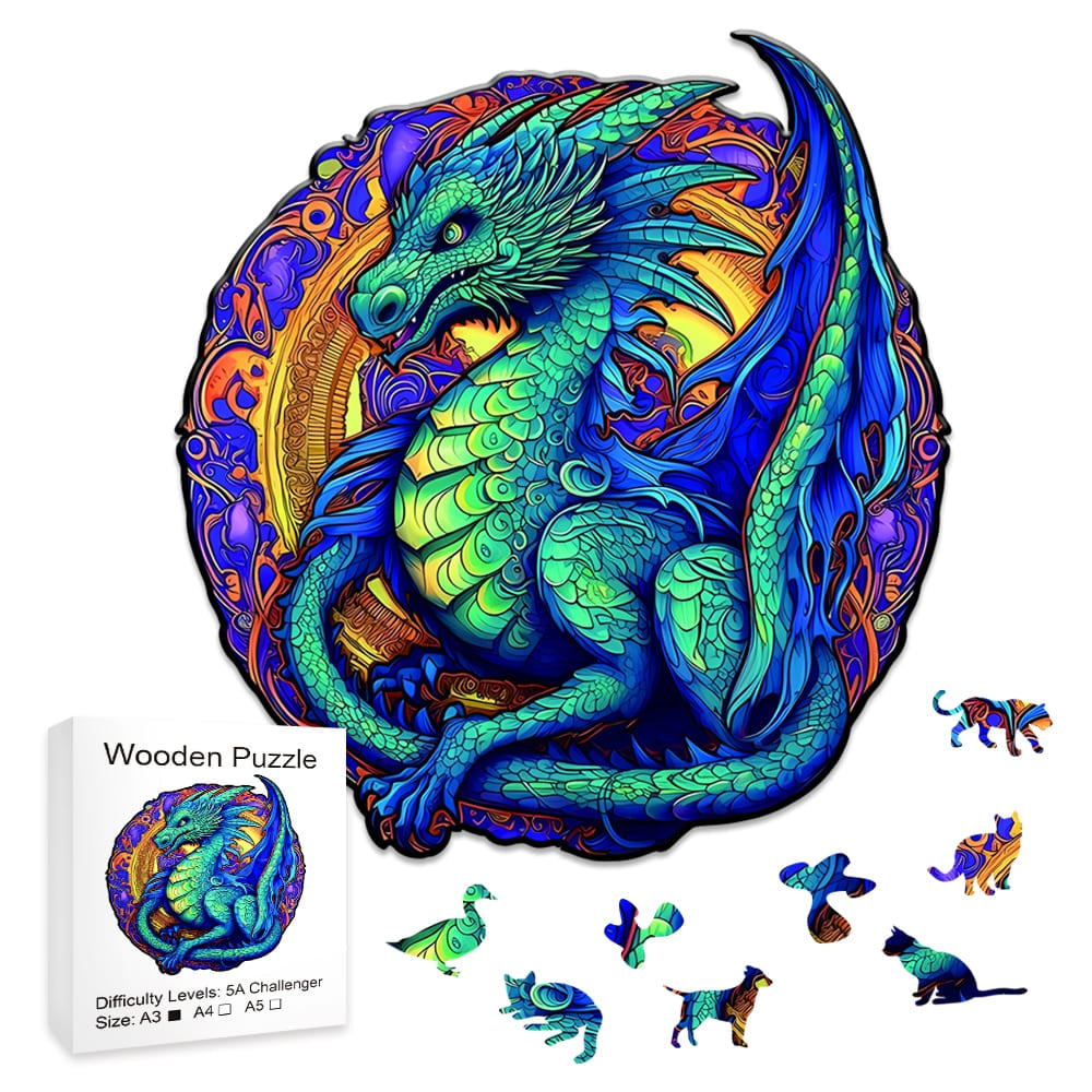 Puzzle 300 pieces dragons