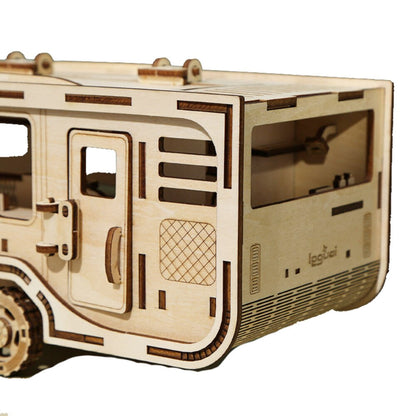 Puzzle 3d camping car