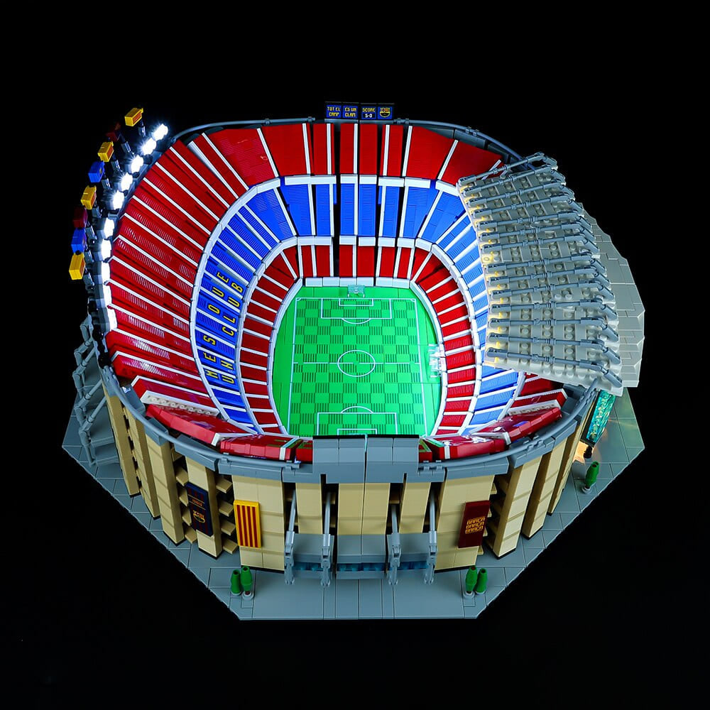 3d camp nou led puzzle