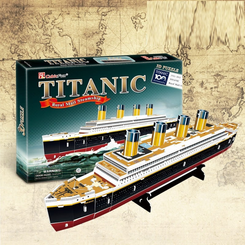 Puzzle 3d titanic