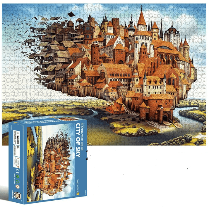 La ville volante puzzle