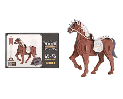 Puzzle 3d bois cheval