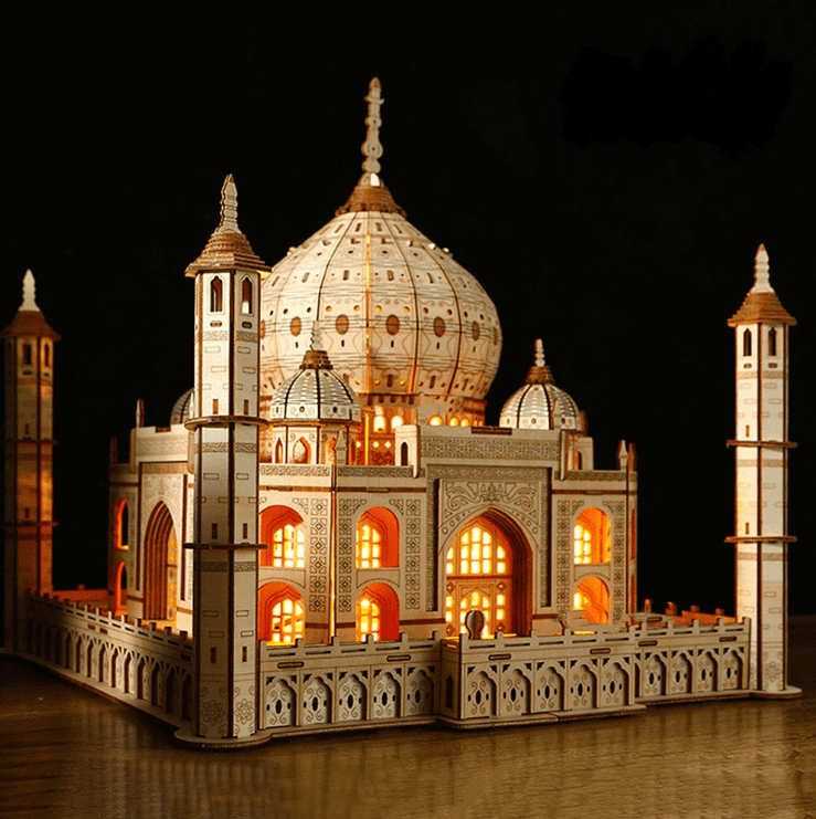 Puzzle 3d taj mahal