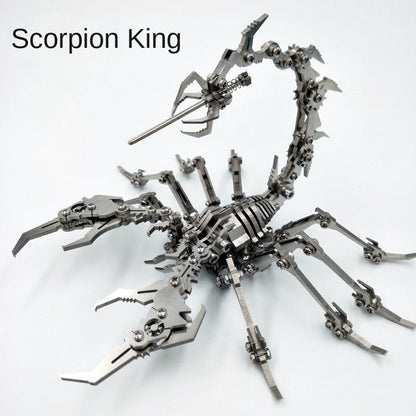 puzzle 3d metal scorpion