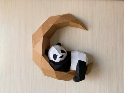 Puzzle 3d panda