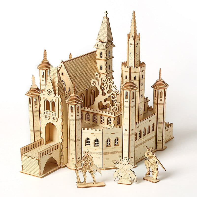 Puzzle 3d chateau fort