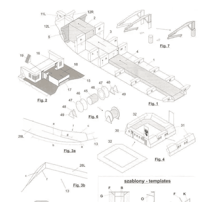 Puzzle bateau de guerre