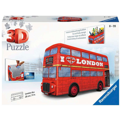 Puzzle 3d bus londonien