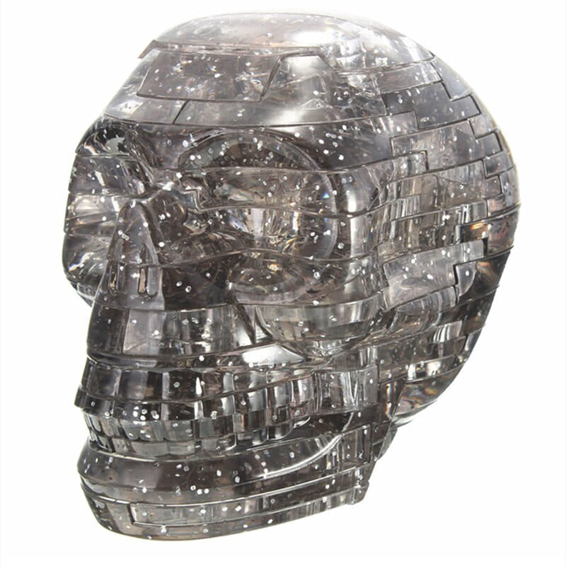 Puzzle 3d crystal skull