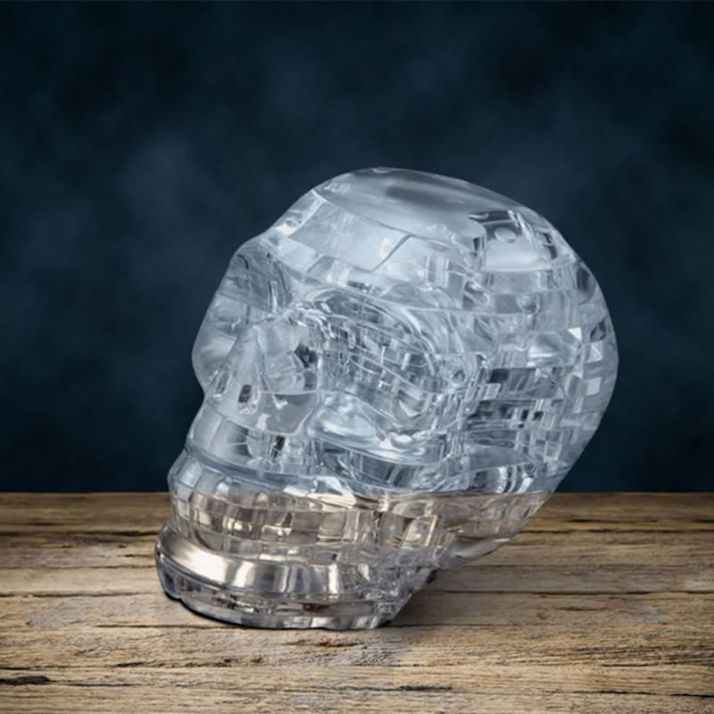 Puzzle 3d crystal skull