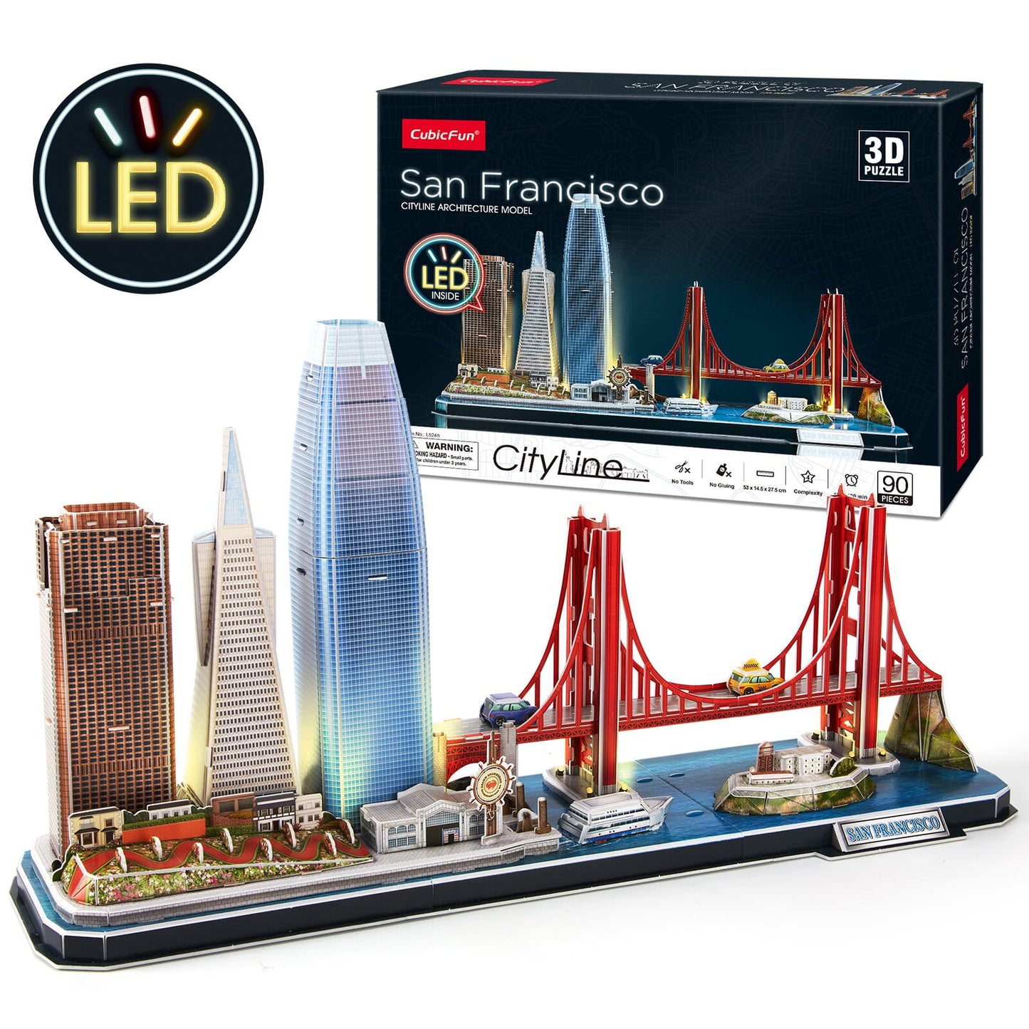 Puzzle 3d san francisco