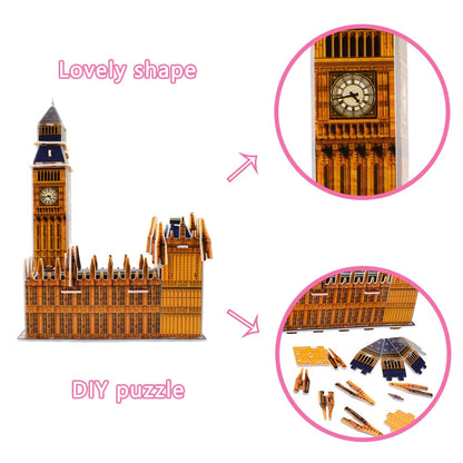 Puzzle 3d big ben illuminé