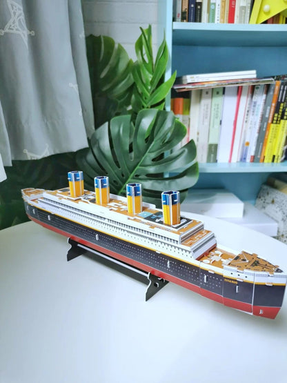 Puzzle 3d titanic