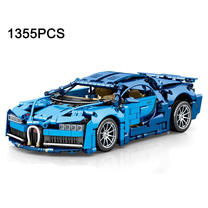 Puzzle 3d voiture bugatti