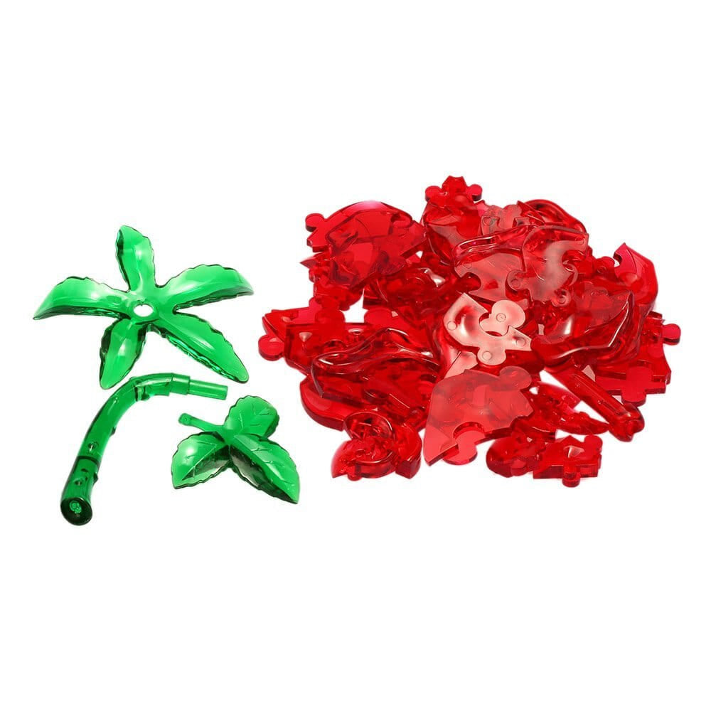 Puzzle 3d crystal rose