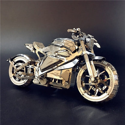 Puzzle 3d metal moto