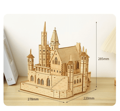 Puzzle chateau fort 3d