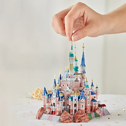 chateau princesse puzzle 3d