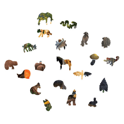 Puzzle 300 pieces animaux de la ferme