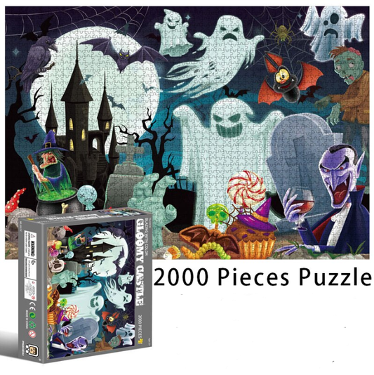 Puzzle halloween 2000 pièces
