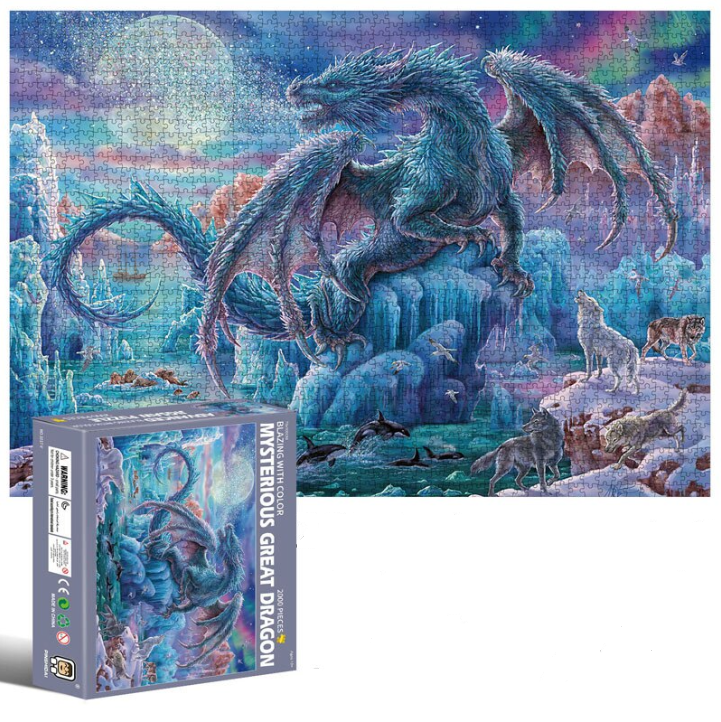 puzzle 2000 pièces dragon