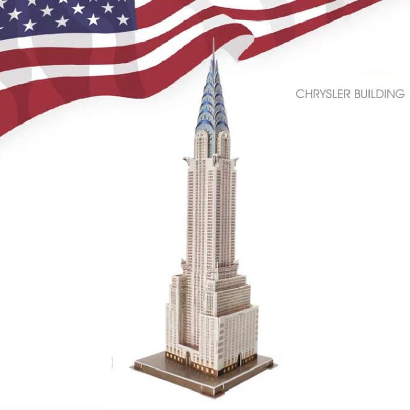 3d chrysler building puzzle