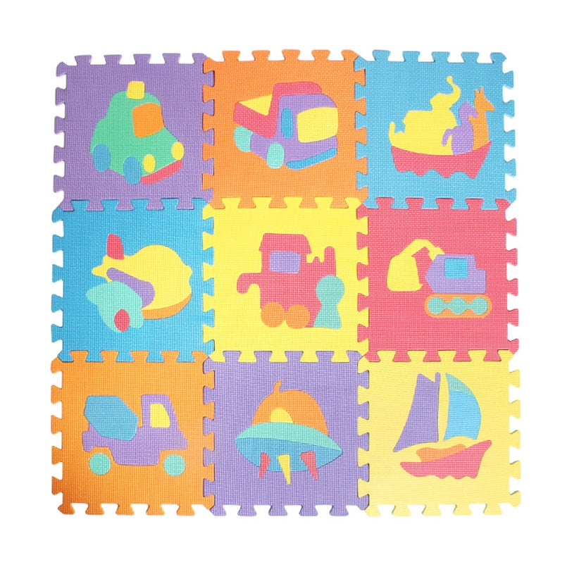 Tapis puzzle enfant