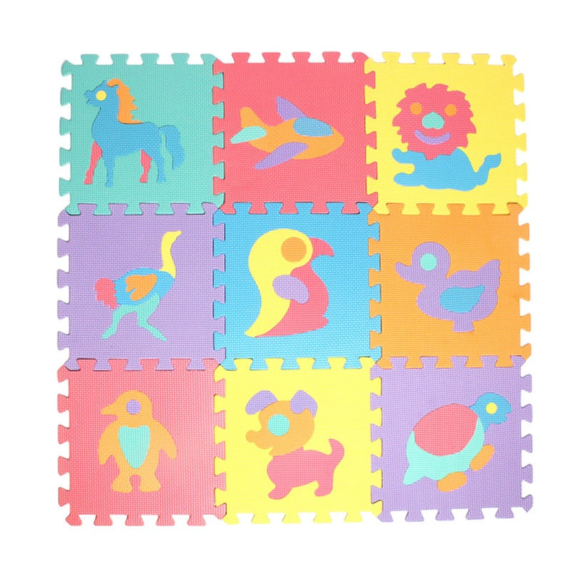 Tapis puzzle enfant