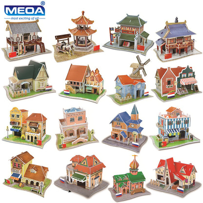 Puzzle 3d architecture